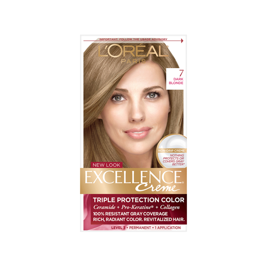 Picture of L’Oreal Excellence Triple Protection Hair Color (7 Dark Blonde)