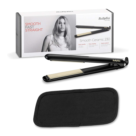 Picture of BaByliss Smooth Ceramic 230 Hair Straightener