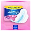 Picture of Always Sensitive Long Ultra Size 2 Sanitary Towels Wings 12 Pads