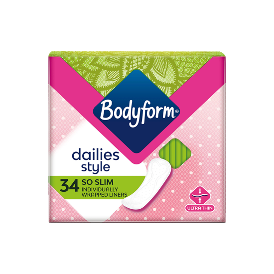 Picture of Bodyform Dailies So Slim Panty Liners 34 Liners