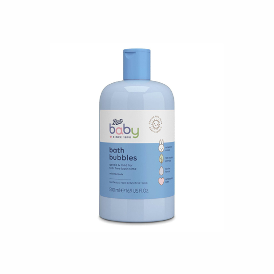 Picture of Boots Baby Bath Bubbles 500ml