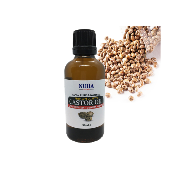Picture of Nuha Lodnon 100% Pure Cold Pressed Castor oil 50ml