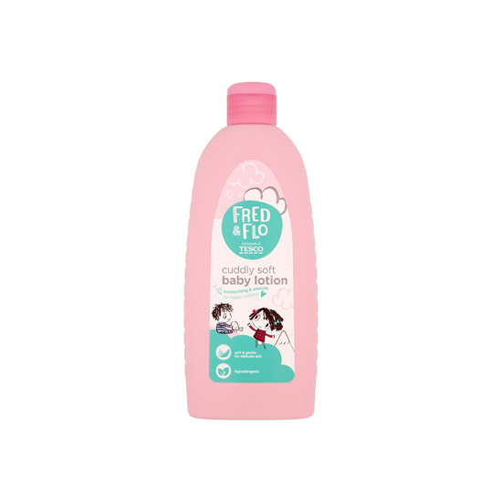 Picture of Tesco Fred And Flo Cuddly Soft Baby Lotion 500ml