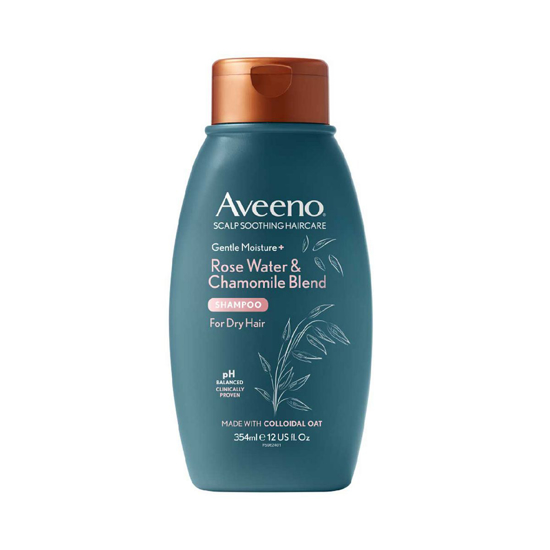 Picture of Aveeno Gentle Moisture+ Rose Water & Chamomile Blend Shampoo 354ml