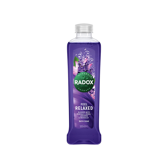 Picture of Radox Mineral Therapy Feel Relaxed Bath Soak 500ml